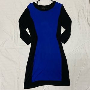 Black/Blue Dress